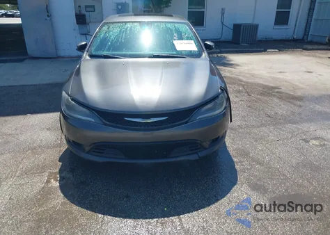2015 Chrysler 200 S from USA, damaged, VIN 1C3CCCBG5FN706803